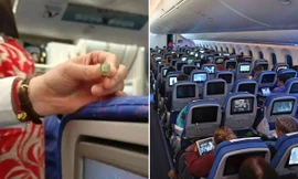 Hành khách Trung Quốc bị kim tiêm đâm vào tay trên máy bay, sợ đến mức trầm cảm