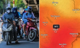 Sắp có gió Đông Bắc xua tan nắng nóng ở miền Bắc, Hà Nội giảm bao nhiêu độ?