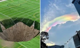 Hiện tượng trên bầu trời Việt Nam đứng số 1 trong Top hình ảnh thời tiết lạ 2024