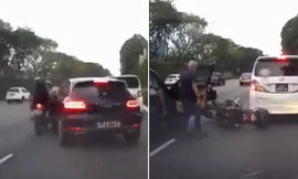 2 tai nạn ô tô và xe máy xảy ra chỉ trong 15 giây, mỗi người một ý về việc ai có lỗi
