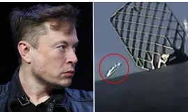 “Đĩa bay” bí ẩn xuất hiện trong đoạn livestream của công ty SpaceX, cư dân mạng hoang mang