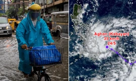 Áp thấp nhiệt đới Aghon (Kabayan) liên tục mạnh lên, dự báo thành bão rất mạnh