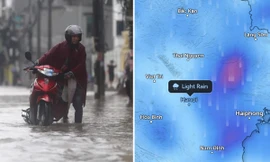 Dự báo mưa lớn tiếp diễn ở miền Bắc, ngày mai Hà Nội có thể mưa to, giảm nhiệt