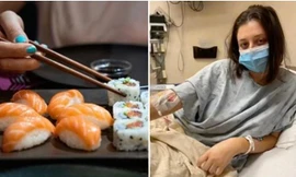 Ăn 32 miếng sushi phải đi cấp cứu, cô gái gửi lời cảnh báo những ai hay đi ăn buffet