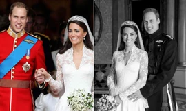 Chi tiết lạ về ảnh cưới mới đăng của William - Kate: William mặc đồ khác hôm cưới?