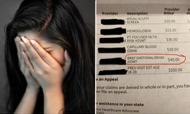 Chuyện lạ ở Mỹ: Bị bệnh viện tính phí gần 1 triệu đồng vì… khóc trong khi khám