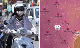 Hôm nào miền Bắc có ngày nóng đầu tiên, nhiệt độ Hà Nội có thể lên tới 30 độ C?
