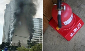 Hàn Quốc: Người giúp dập hỏa hoạn bị yêu cầu trả tiền cho bình cứu hỏa đã dùng
