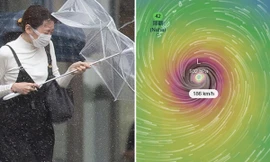 Vùng áp thấp gần Philippines đang mạnh dần, có thể trở thành siêu bão đầu tiên năm nay