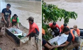 Cậu bé 11 tuổi ở Philippines sống sót sau trận lở đất kinh hoàng nhờ hành động thông minh