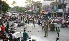 Hiện trường vụ tai nạn