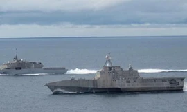 Hải quân Mỹ khoe chiến hạm 'khủng'