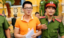 Bị cáo Đặng Hoàng Thiên vừa bị tuyên 1 án 16 năm tù.