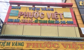 Tiệm vàng bị trộm đột nhập rạng sáng ngày 30/9.