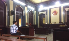 Ông Phạm Văn Thành tại tòa. Ảnh: Tân Châu