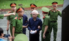 Ông Trần Phương Bình tại tòa. Ảnh: Tân Châu