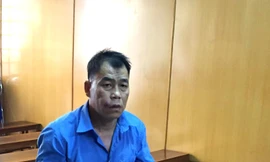 Nguyễn Thanh Tâm tại tòa ngày 8/8.