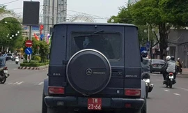 Xác định danh tính tài xế lái siêu xe tiền tỷ gắn biển đỏ giả