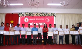 Sóc Trăng tôn vinh 143 cá nhân hiến máu tiêu biểu