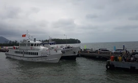 Tàu ra Phú Quốc ngừng hoạt động vì ảnh hưởng bão số 4