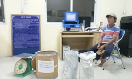 Thu hàng chục kg ma tuý cất giấu trong kho hàng gần biên giới An Giang