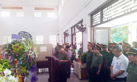 Đại úy công an hy sinh lúc làm nhiệm vụ được thăng cấp bậc hàm