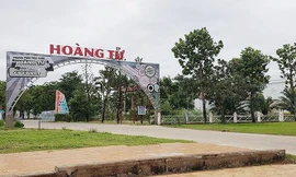 Trung tâm tiệc cưới thuộc dự án khu du lịch Sông Hậu - Ảnh NHẬT HUY. 