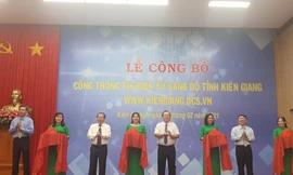 Cổng thông tin điện tử Kiên Giang chính thức hoạt động