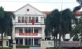 Trụ sở UBND huyện Thạnh Trị