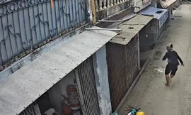 Hiện trường vụ việc.