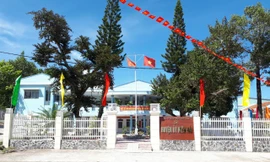 Trụ sở Huyện uỷ Kiên Hải.