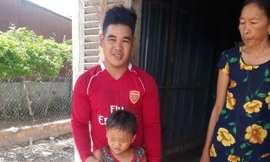 Bé N. đã xuất viện về nhà ở với cậu ruột.