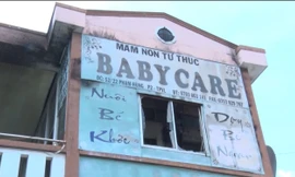 Cháy trường mầm non, sơ tán hàng trăm trẻ