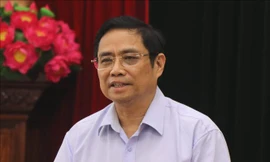 Giao ban trực tuyến Ngành Tổ chức xây dựng Đảng (ảnh M.A)