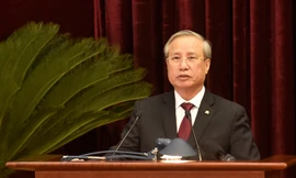 Uỷ viên Bộ Chính trị, Thường trực Ban Bí thư Trần Quốc Vượng. Ảnh: Chinhphu