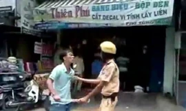 Tạm đình chỉ công tác CSCĐ tấn công CSGT