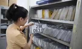 Công an Hà Nội thông báo các điểm đăng ký xe trên địa bàn thành phố từ 1/7