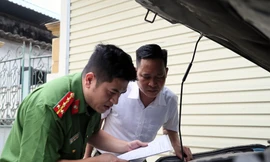 Đăng ký xe ở công an xã, phường mang lại nhiều thuận lợi cho người dân