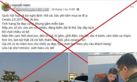 Đưa tin sai sự thật về Nghị định 168 lên Facebook để tăng doanh số bán ô tô