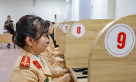 Cận cảnh CSGT Hà Nội tập huấn nghiệp vụ sát hạch, cấp giấy phép lái xe