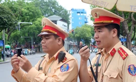 Hà Nội: CSGT ghi hình xử lý vi phạm tại 20 nút giao, 8 tuyến trọng điểm