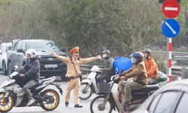 CSGT Hà Nội sẵn sàng phương án đón người dân trở lại Thủ đô sau nghỉ Tết