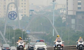 Hà Nội công bố phương án phân luồng giao thông để phục vụ đoàn khách quốc tế sang thăm và làm việc