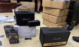 Hà Nội: Triệt phá đường dây bán hàng giả thương hiệu Marshall quy mô lớn