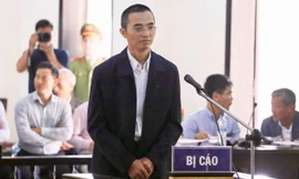 Cựu Chánh Tranh tra Bộ Thông tin và Truyền thông tại phiên toà.