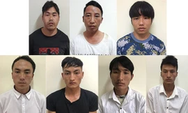 Các đối tượng trong nhóm buôn người.