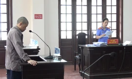 Hoàng Văn Chín bị tuyên án tử hình. 