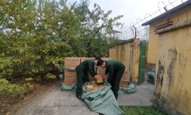 Số pháo hoa được vận chuyển từ Trung Quốc vượt biên qua Việt Nam.