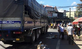 Hiện trường vụ tai nạn