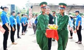 An táng 21 hài cốt liệt sĩ hi sinh tại Campuchia